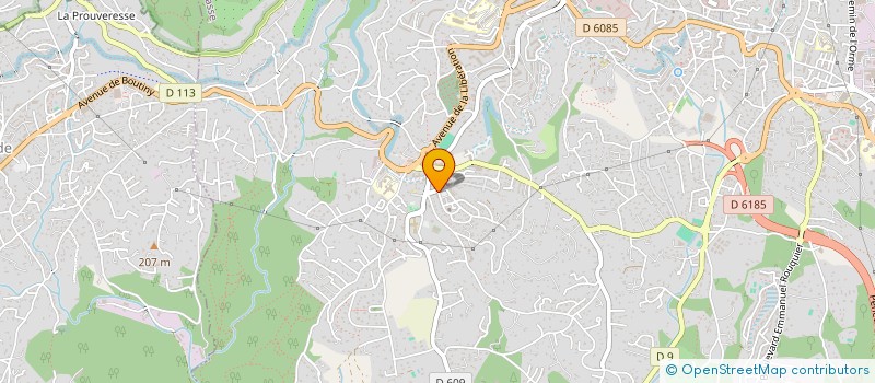 localisation de l'entreprise COPROPRIETE LE NOTRE DAME  GRASSE