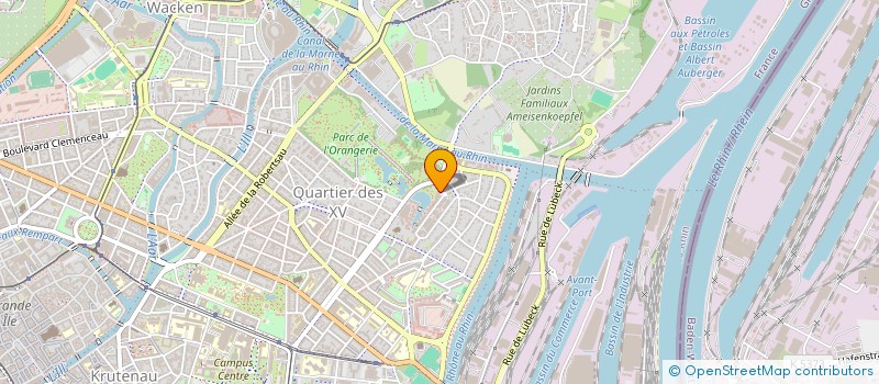 localisation de l'entreprise COPROPRIETE LE PALMYRE à STRASBOURG