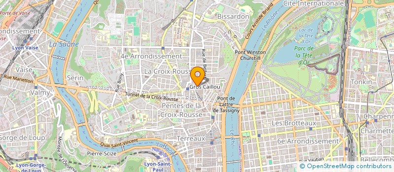 localisation de l'entreprise COPROPRIETE LE PANORAMIC  LYON