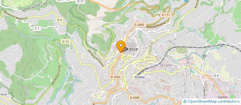localisation de l'entreprise COPROPRIETE LE PANORAMIC C  GRASSE