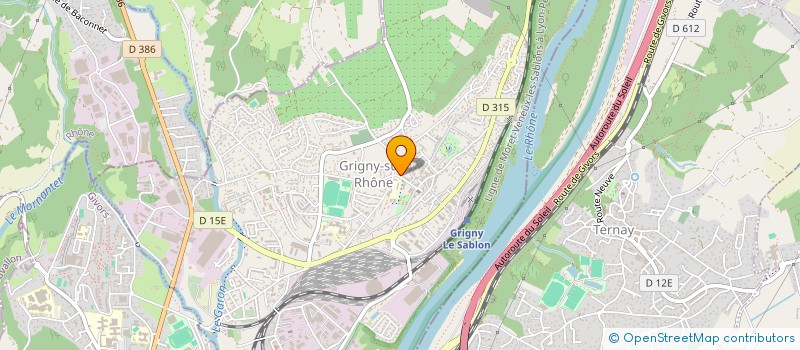 localisation de l'entreprise COPROPRIETE LE PARC à GRIGNY