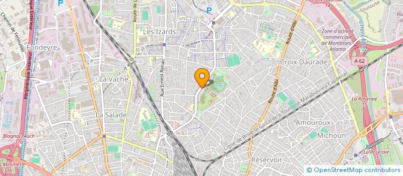 localisation de l'entreprise COPROPRIETE LE PARC à TOULOUSE