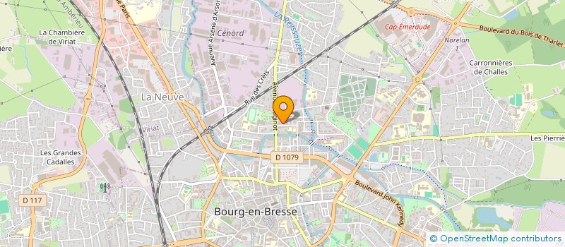 localisation de l'entreprise COPROPRIETE LE PEGUY à BOURG-EN-BRESSE
