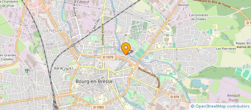 localisation de l'entreprise COPROPRIETE LE PETIT PRINCE à BOURG-EN-BRESSE