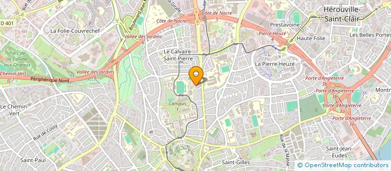 localisation de l'entreprise COPROPRIETE LE PHENIX à CAEN