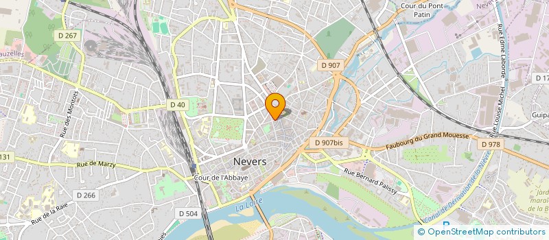 localisation de l'entreprise COPROPRIETE LE REMIGNY à NEVERS
