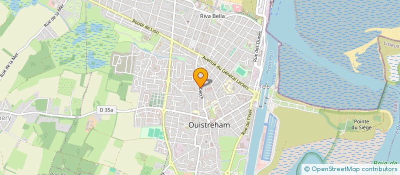 localisation de l'entreprise COPROPRIETE LE RICHELIEU  OUISTREHAM
