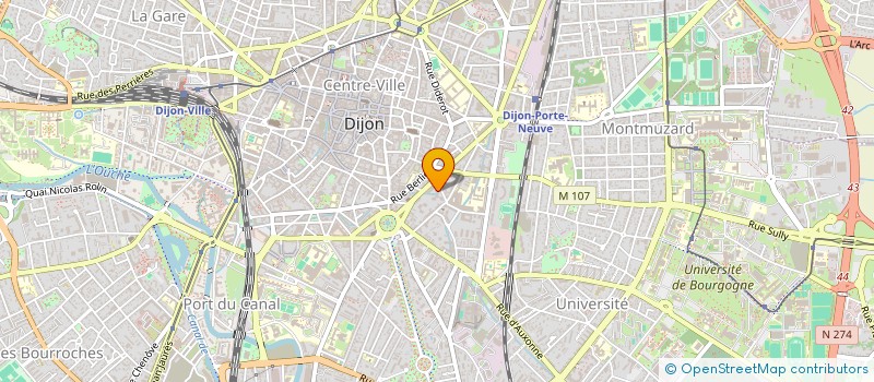 localisation de l'entreprise COPROPRIETE LE RICHELIEU  DIJON