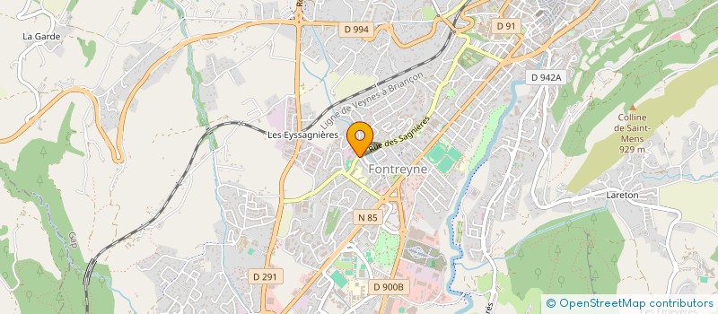 localisation de l'entreprise COPROPRIETE LE RIO  GAP