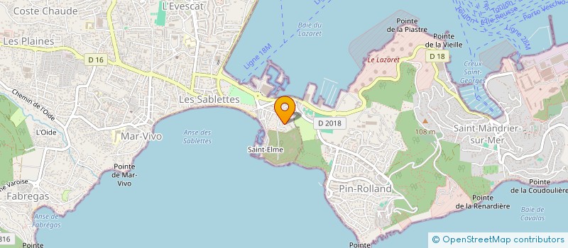 localisation de l'entreprise COPROPRIETE LE SAINT ELME à LA SEYNE-SUR-MER