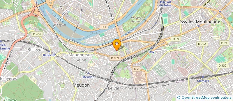 localisation de l'entreprise COPROPRIETE LE SAINT SIMON à ISSY-LES-MOULINEAUX