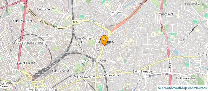 localisation de l'entreprise COPROPRIETE LE SAO PAULO à MARSEILLE