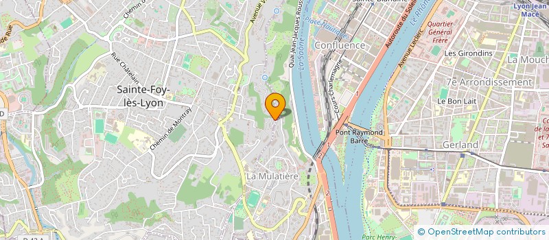 localisation de l'entreprise COPROPRIETE LE SIGNAL  SAINTE-FOY-LES-LYON