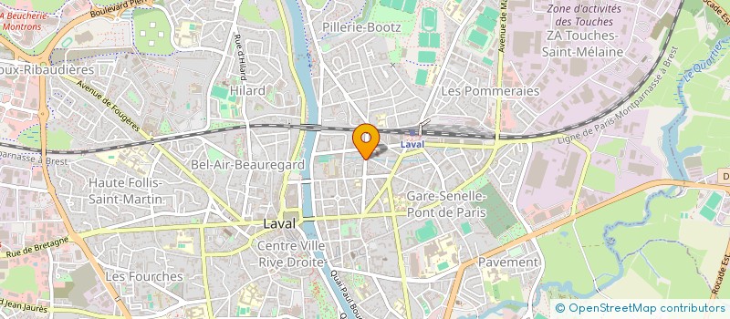 localisation de l'entreprise COPROPRIETE LE SOLFERINO à LAVAL