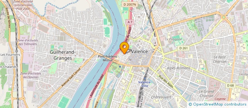 localisation de l'entreprise COPROPRIETE LE ST MARTIN D  VALENCE