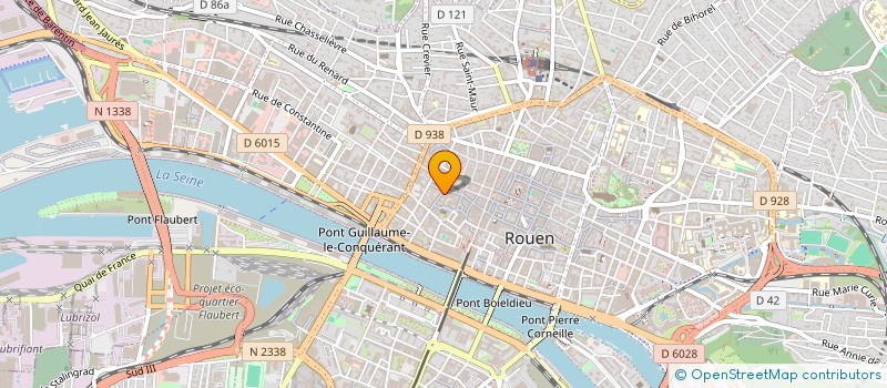 localisation de l'entreprise COPROPRIETE LE VIEUX PALAIS à ROUEN