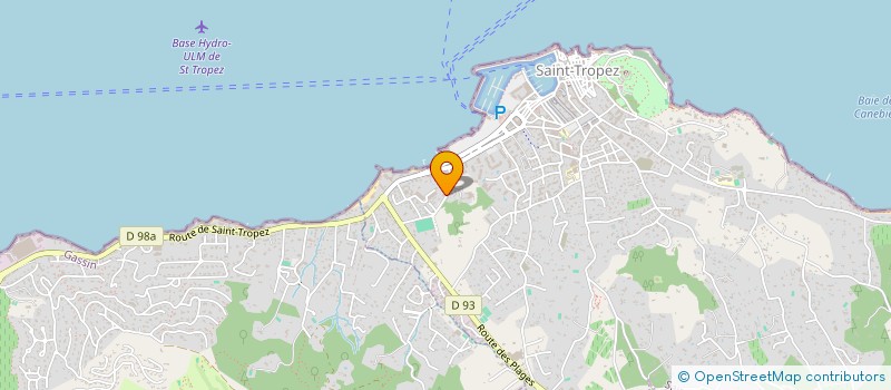 localisation de l'entreprise COPROPRIETE LE VIEUX PUITS à SAINT-TROPEZ
