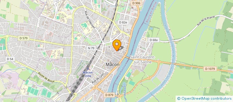 localisation de l'entreprise COPROPRIETE LE VIEUX ST VINCENT  MACON