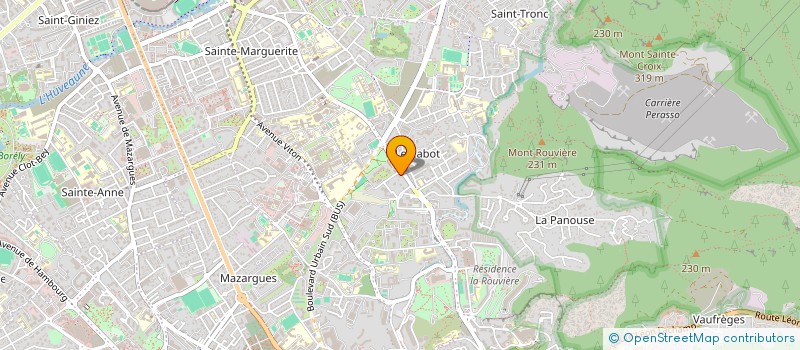 localisation de l'entreprise COPROPRIETE LES ALISIERS à MARSEILLE