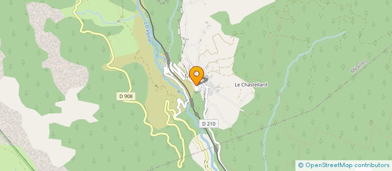 localisation de l'entreprise COPROPRIETE LES ARCADES  ANNOT