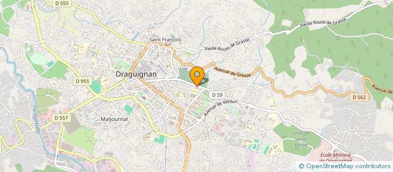 localisation de l'entreprise COPROPRIETE LES AUGUSTINS  DRAGUIGNAN