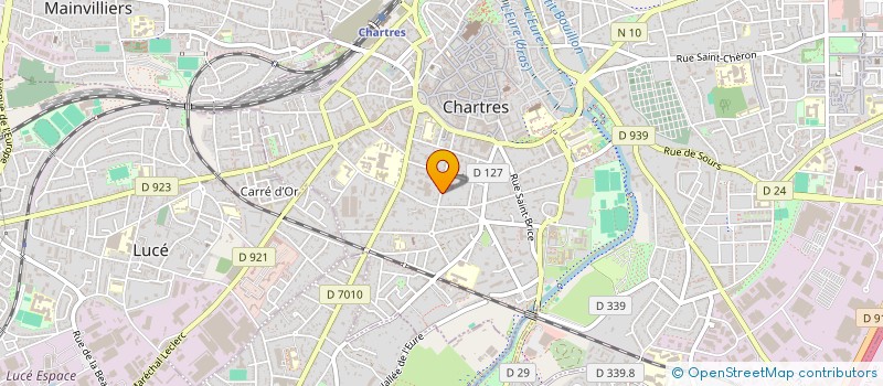 localisation de l'entreprise COPROPRIETE LES CEDRES à CHARTRES