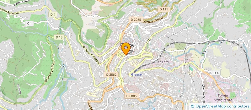 localisation de l'entreprise COPROPRIETE LES DAHLIAS  GRASSE