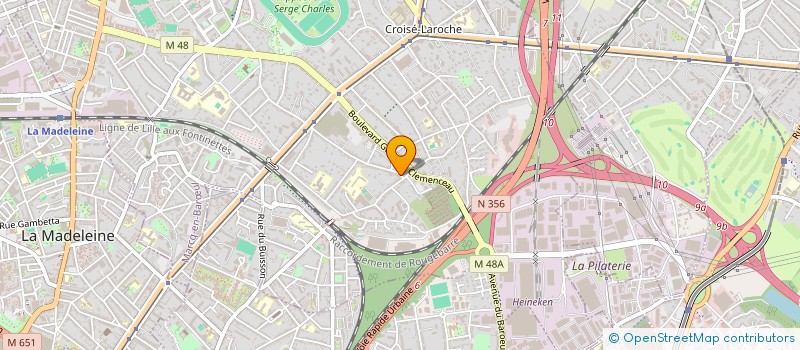 localisation de l'entreprise COPROPRIETE LES ECHEVINS à MARCQ-EN-BARŒUL