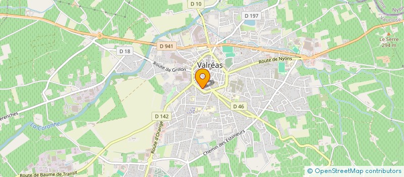 localisation de l'entreprise COPROPRIETE LES FLORENTINES à VALREAS