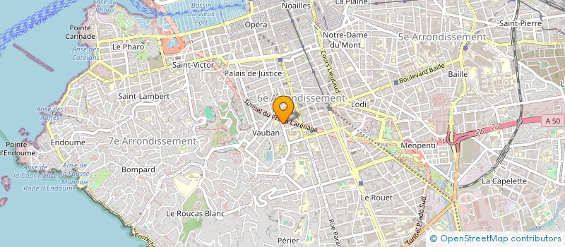 localisation de l'entreprise COPROPRIETE LES HAUTS DE BRETEUIL à MARSEILLE