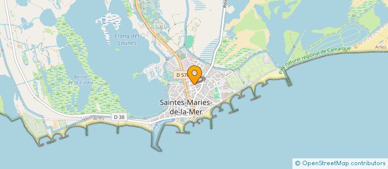 localisation de l'entreprise COPROPRIETE LES IMPERIAUX III  SAINTES-MARIES-DE-LA-MER