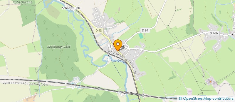 localisation de l'entreprise COPROPRIETE LES JARDINS DE MARIE  BUHL-LORRAINE