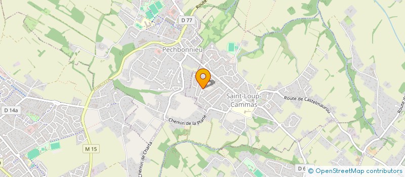 localisation de l'entreprise COPROPRIETE LES JARDINS TOLOSAN à AUCAMVILLE