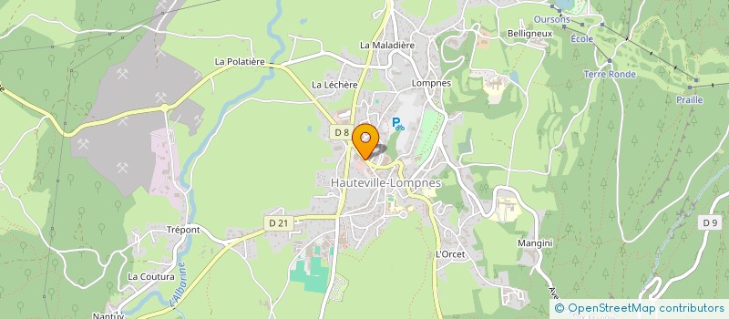 localisation de l'entreprise COPROPRIETE LES JONQUILLES à PLATEAU D'HAUTEVILLE