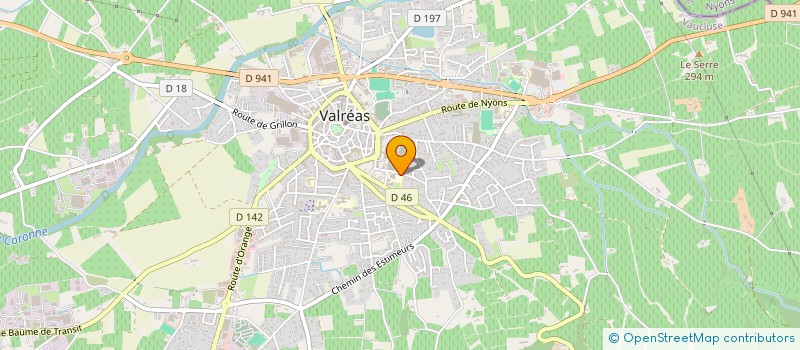 localisation de l'entreprise COPROPRIETE LES LAVANDES à VALREAS