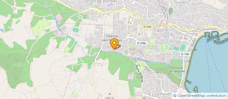 localisation de l'entreprise COPROPRIETE LES MIMOSANES à BORMES-LES-MIMOSAS