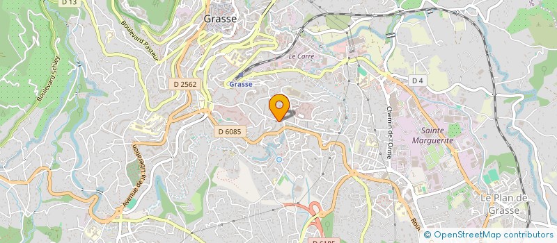 localisation de l'entreprise COPROPRIETE LES OLIVIERS  GRASSE