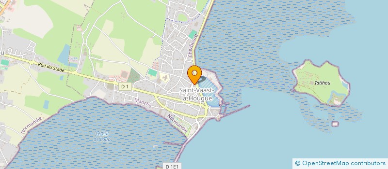 localisation de l'entreprise COPROPRIETE LES PAUMIERS  SAINT-VAAST-LA-HOUGUE