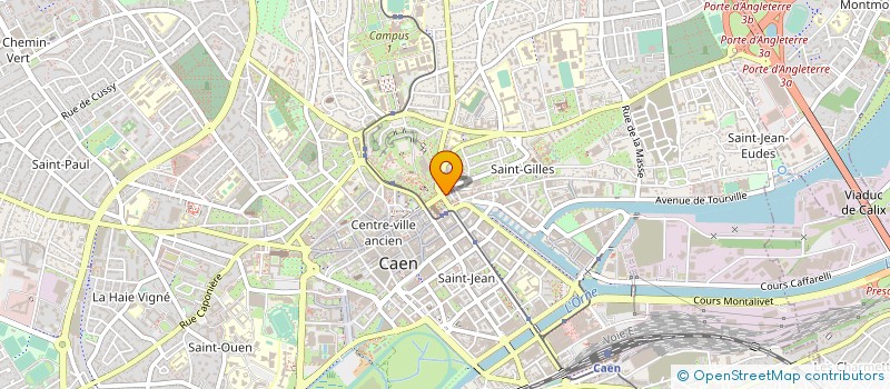 localisation de l'entreprise COPROPRIETE LES PRIMEVERES à CAEN