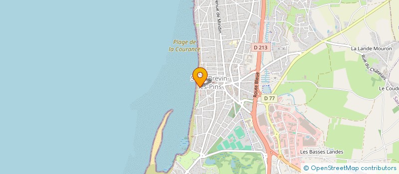 localisation de l'entreprise COPROPRIETE LES TERRASSES DE L OCEAN à SAINT-BREVIN-LES-PINS