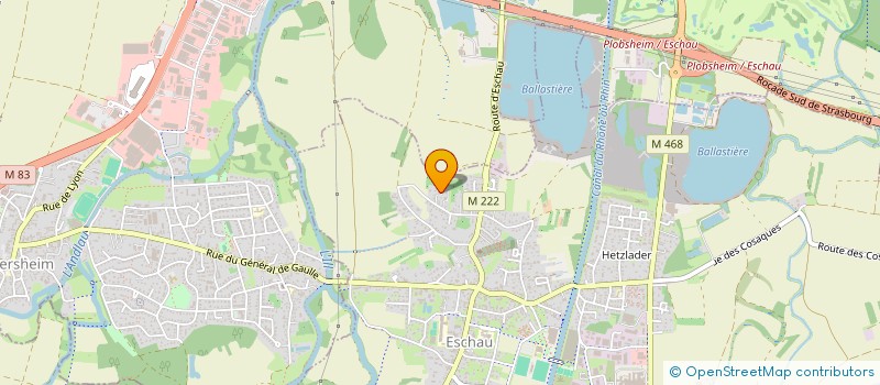 localisation de l'entreprise COPROPRIETE LES TOURNESOLS  ESCHAU