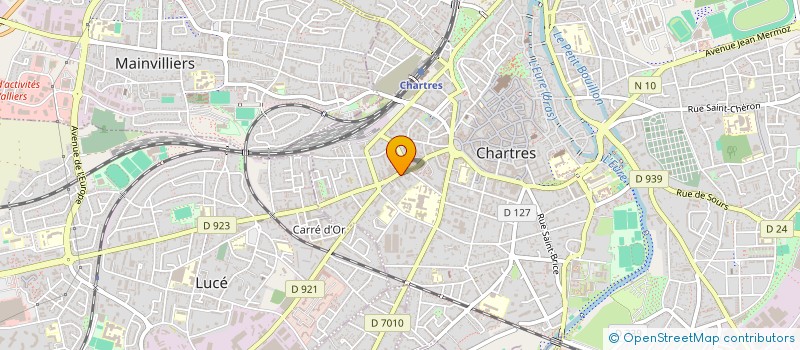localisation de l'entreprise COPROPRIETE LES VERRIERES à CHARTRES