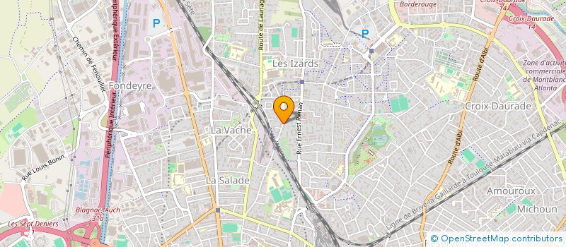 localisation de l'entreprise COPROPRIETE LES VILLAGEOISES à TOULOUSE