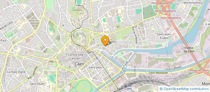localisation de l'entreprise COPROPRIETE MACE à CAEN