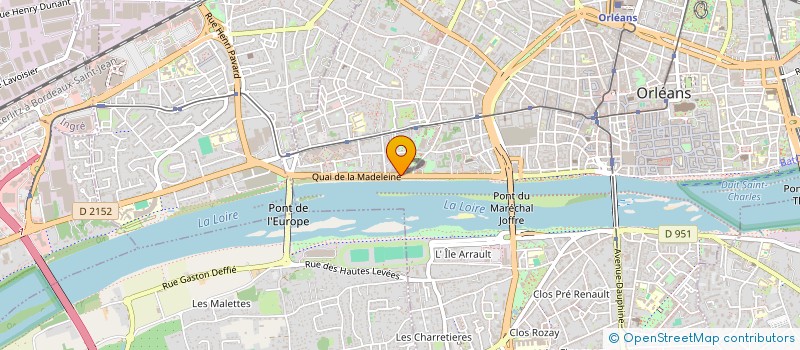 localisation de l'entreprise COPROPRIETE MADELEINE  ORLEANS