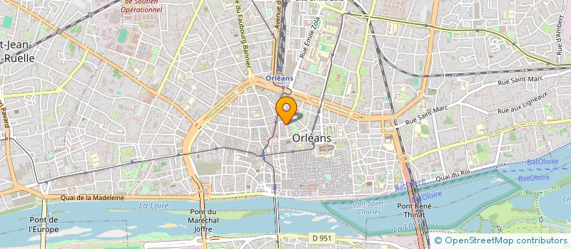 localisation de l'entreprise COPROPRIETE MAISON DES OVES à ORLEANS
