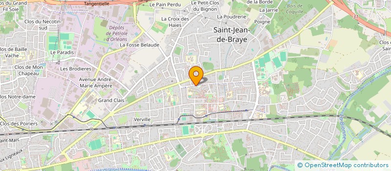 localisation de l'entreprise COPROPRIETE MARCHELOUP B à SAINT-JEAN-DE-BRAYE