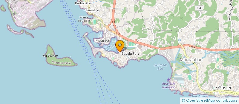 localisation de l'entreprise COPROPRIETE MARITIME GERICAULT  LE GOSIER