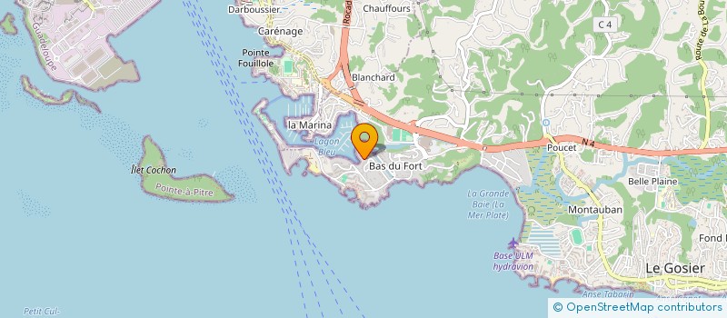 localisation de l'entreprise COPROPRIETE MARITIME PISSARO à LE GOSIER