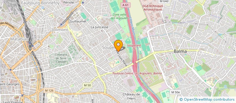 localisation de l'entreprise COPROPRIETE MENDI-ALDEA à TOULOUSE